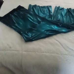 Stunning Deskins for dance shimmering turquoise jumpsuit SA